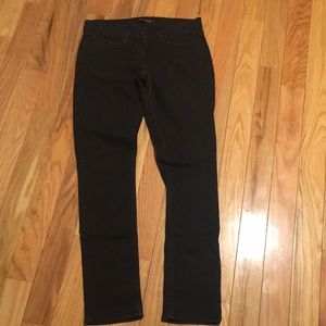 Black denim pants